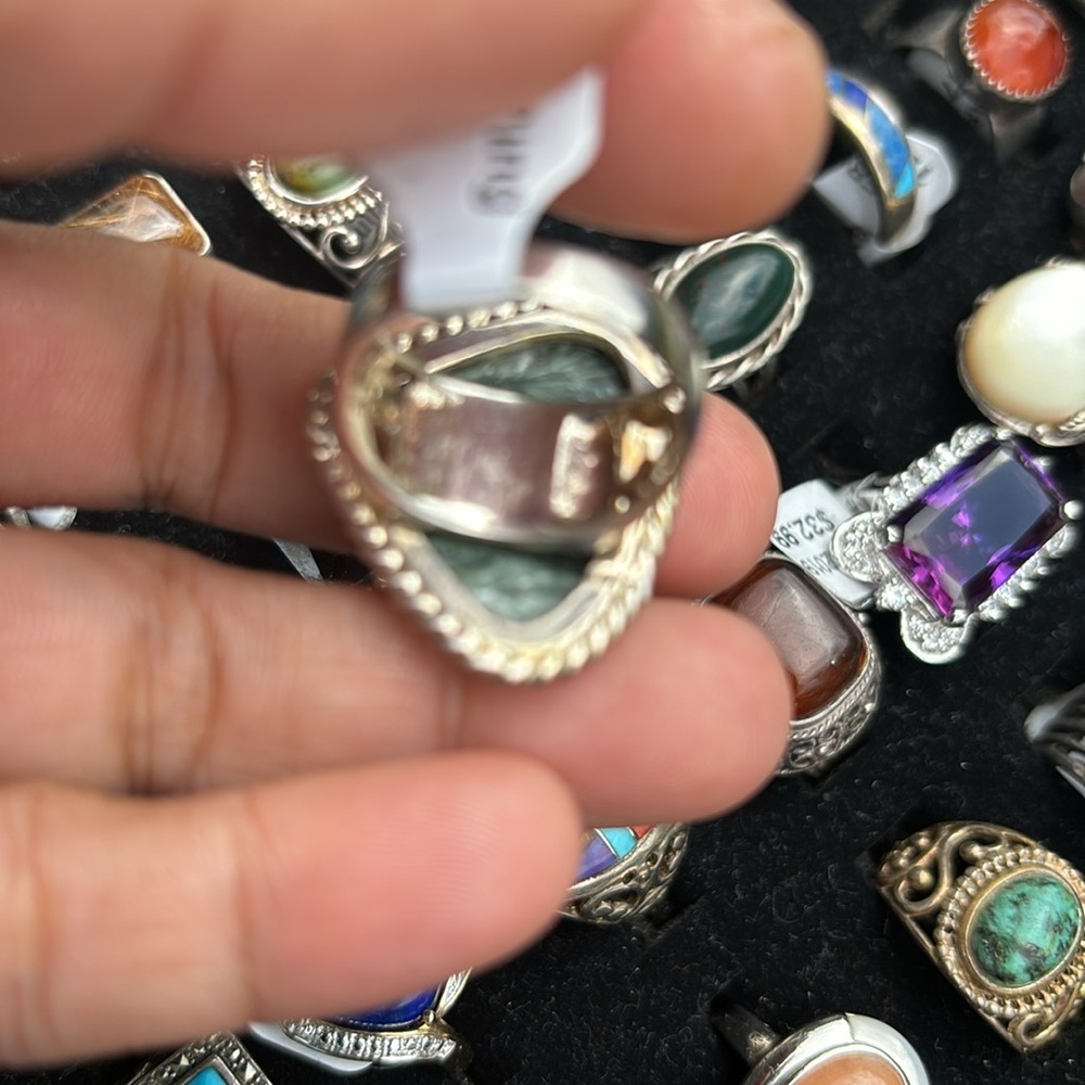 Sterling Silver Seraphinite Ring - image 4